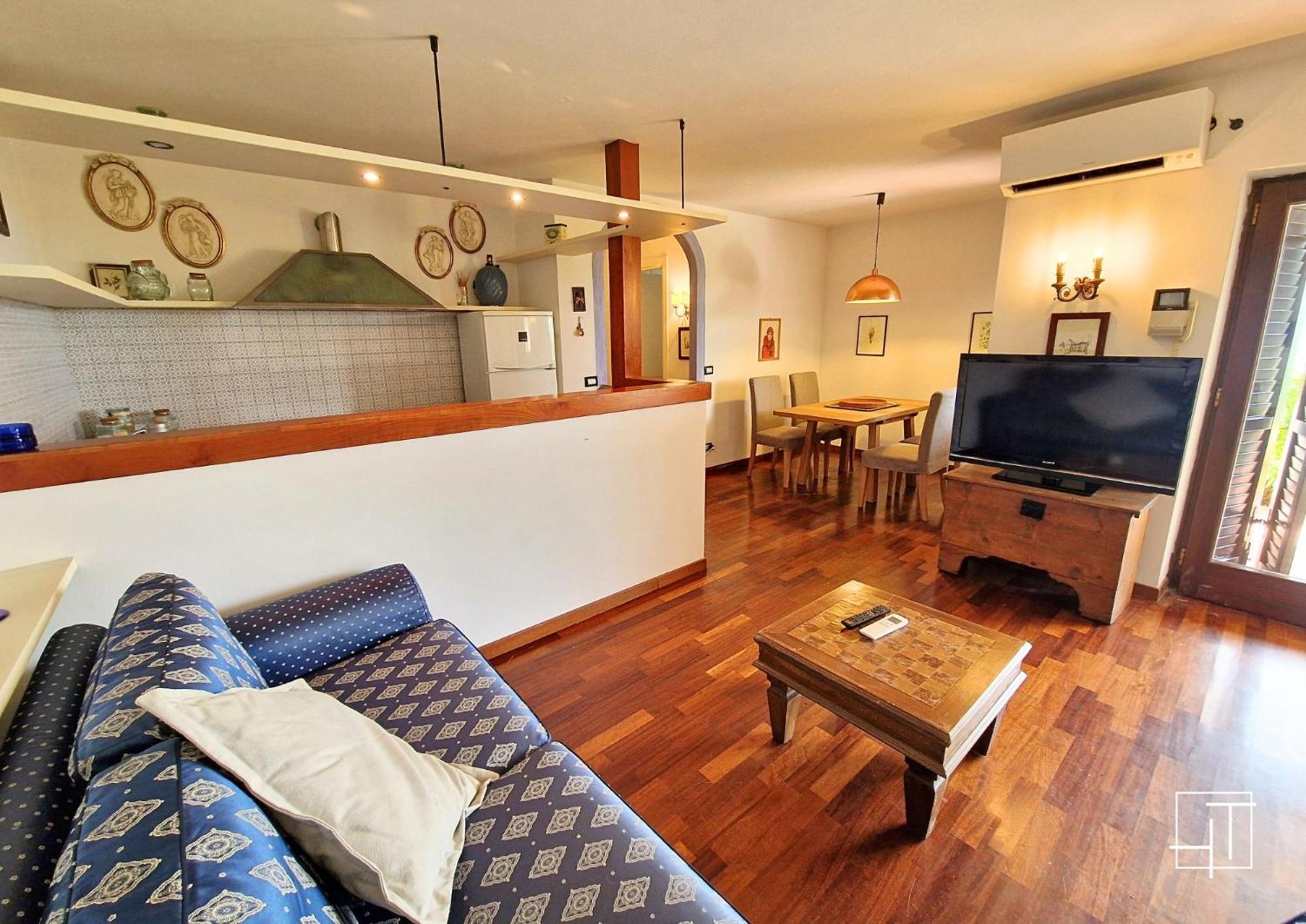Ht - Loft Al Castello Di Miramare Con Vista Daire Grignano  Dış mekan fotoğraf