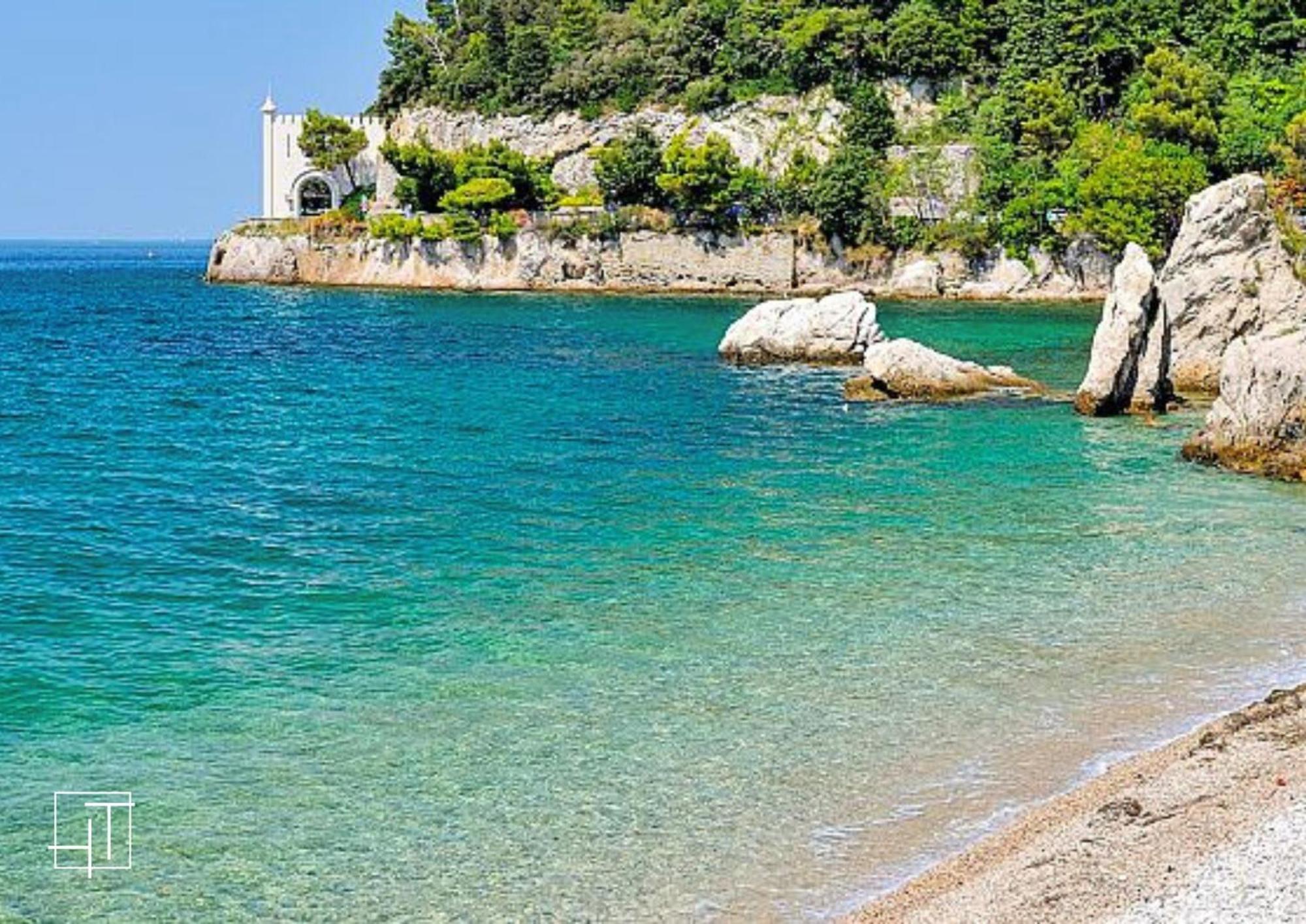 Ht - Loft Al Castello Di Miramare Con Vista Daire Grignano  Dış mekan fotoğraf